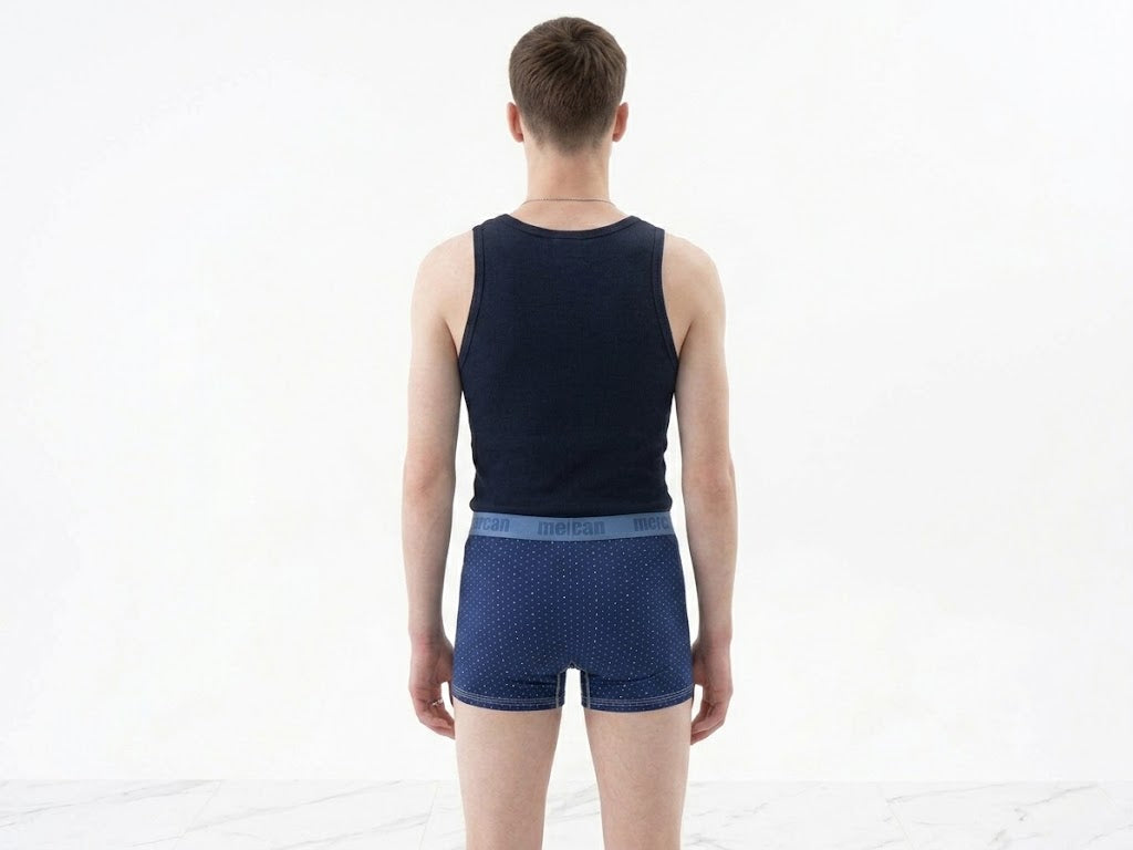 Desenli Erkek Boxer %96 Pamuklu - Coser