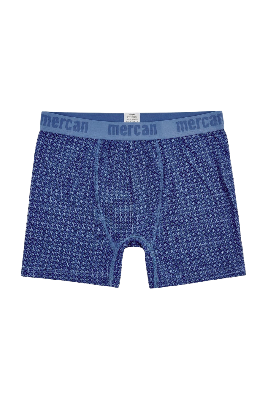 Desenli Erkek Boxer %96 Pamuklu - Stoa
